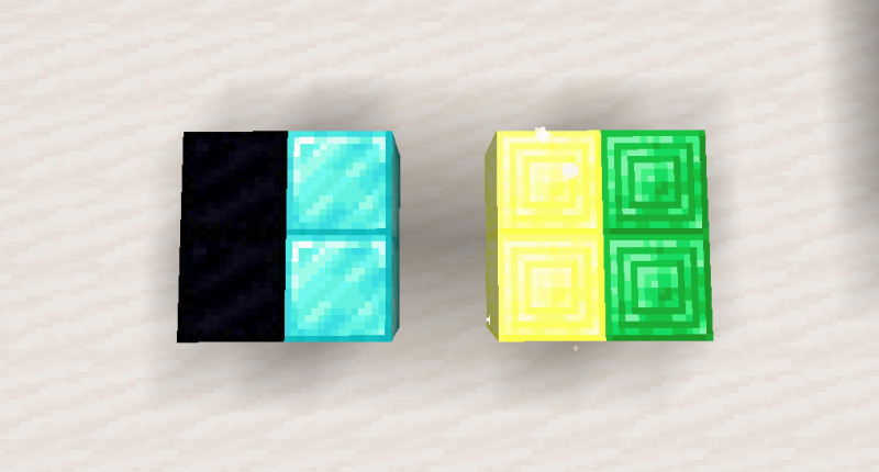 Comparison between blocks