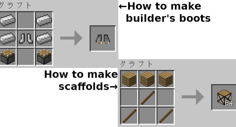 How to craft items