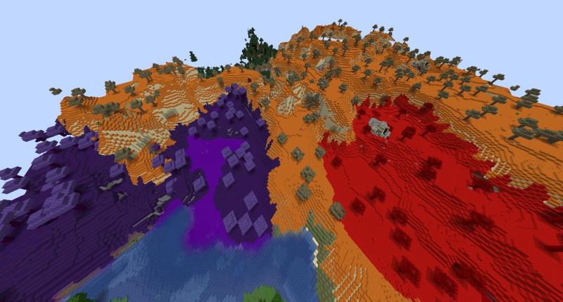 Blue Biome, Cryptical Biome And Hell Biome