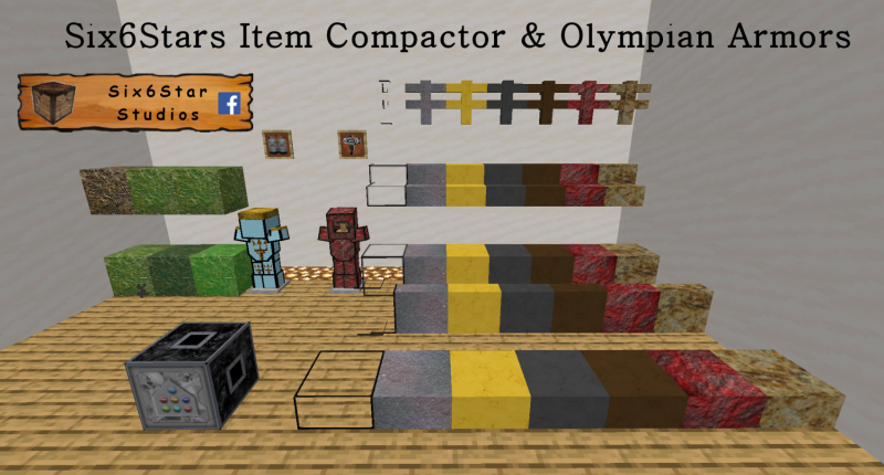 New building blocks, fuels and armors. 64x64 BLOCK texture version.