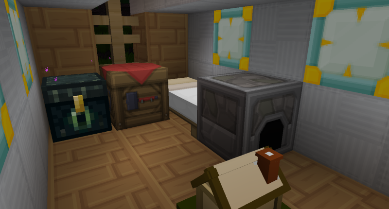 minecraft bed tent