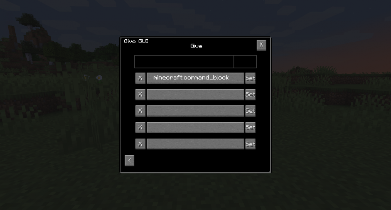Create your own Give GUI buttons!