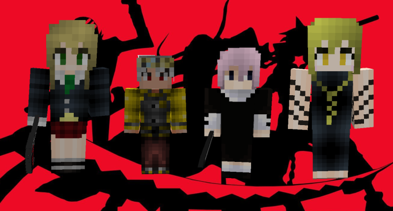 Mod currently includes some of the main Soul Eater characters!