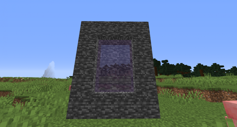To activate the portal you need to use activator of the bedrock portal
