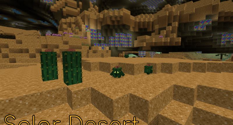 The Solar Desert biome gives players an abundance of tombs to plunder... at their own risk.