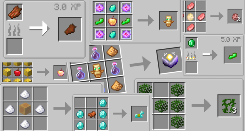 New craftings and items!