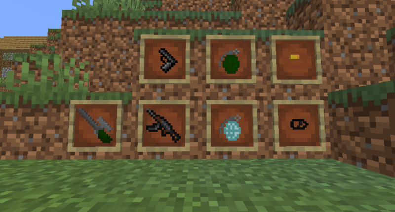 the weapons :D