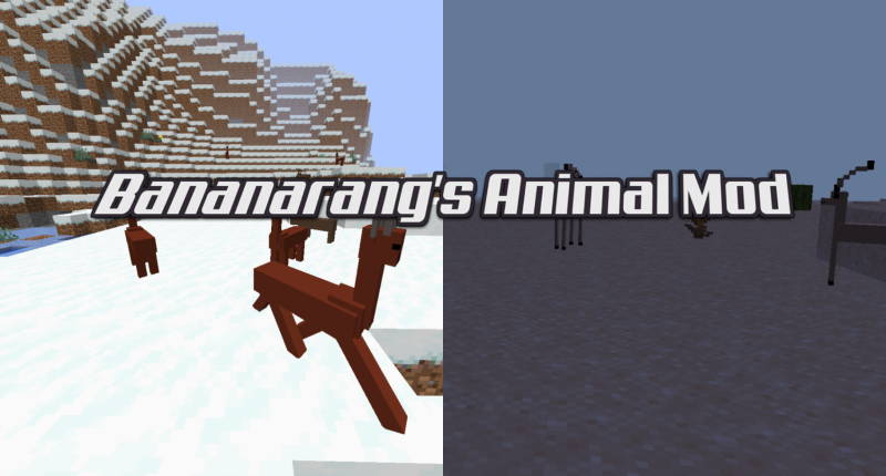 Bananarang's Animal Mod | MCreator