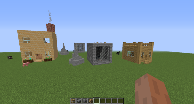 nice buildings you can spawn