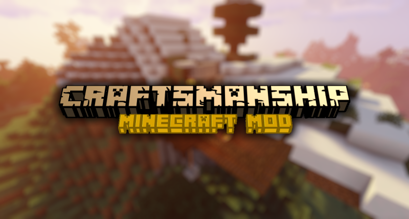 Craftmanship Mod | MCreator