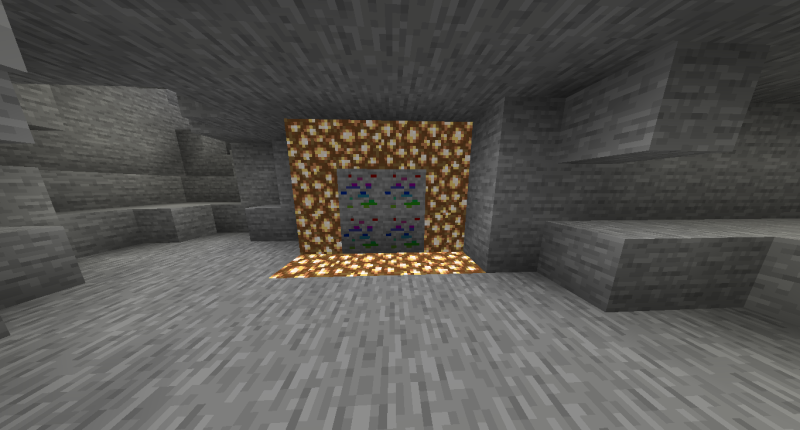 Ores in the overworld