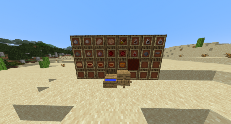 A picture showing all the items in the modpack.