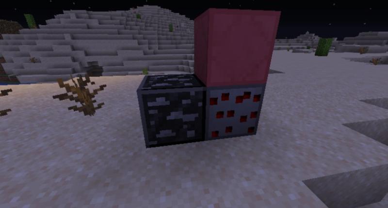 3, but not all, of the new blocks in the mod.