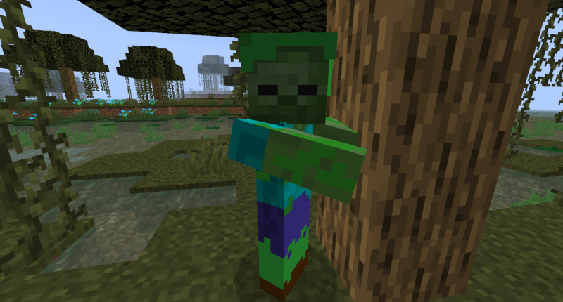 Jungle Zombie (is a Minecraft Dungeon Easter egg)