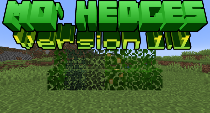 Mo' Hedges - Version 1.1 Logo