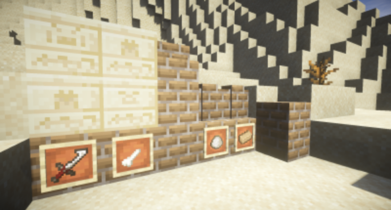 New Chiseled Sandstone and a new brick type