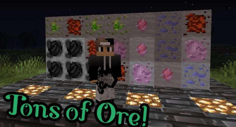 (most ores are showcased here, more on the way :D)