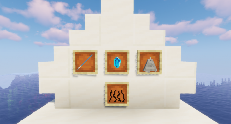 Composing fashion: 1) Lightsaber. 2) Cybercrystal 3) Place for CC(Cybercrystal) 4) Ilum portal activator
