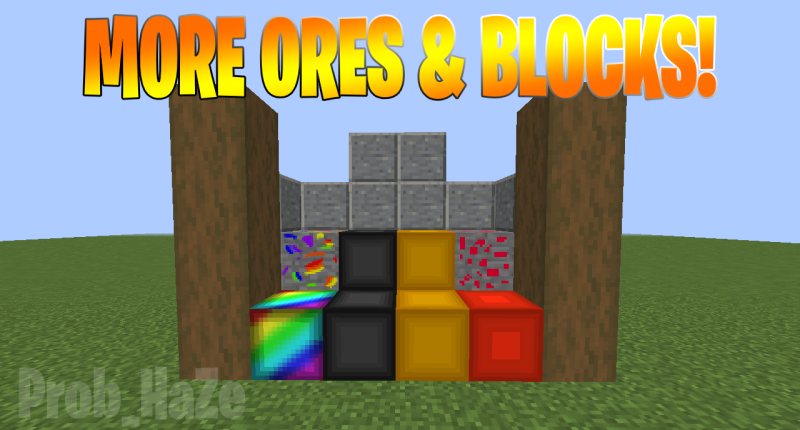 This mod adds in MORE ores and blocks for you to mine and make that beacon way cooler!