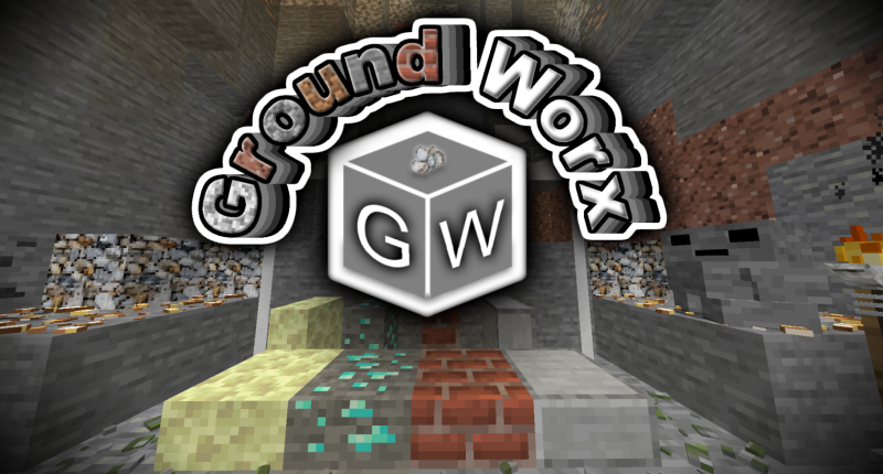 Ground Worx adds lots of things, like vertical slabs!