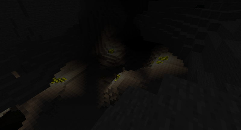 This is the Cavern dimension, a place rich with minerals and danger.