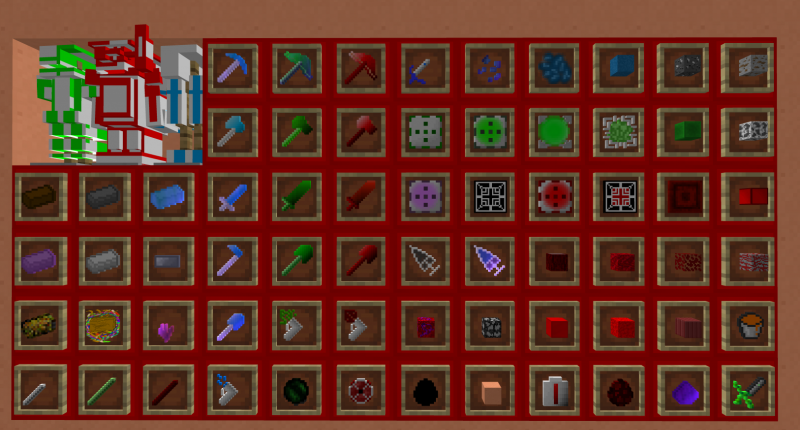 all items and armor
