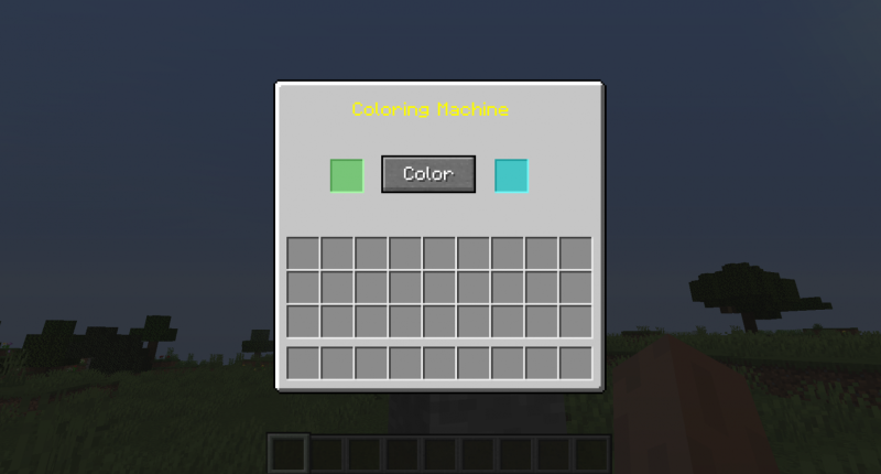 !!!UPDATE 1.0.1!!! Coloring block interface