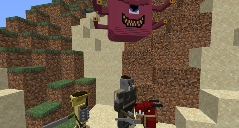 Dungeons and Dragons in Minecraft!