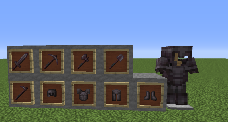 Netherite items/tools in 1.12.2!