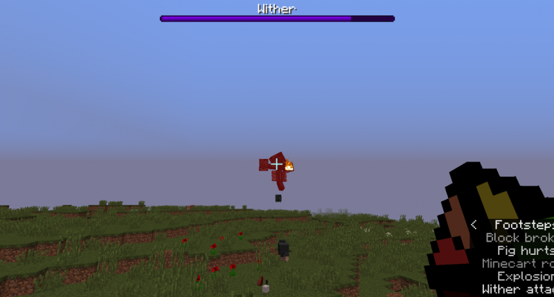 Me killing the Wither with TotallyuselessOK?s(very over powered).