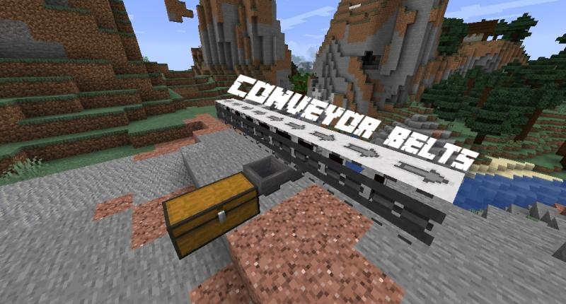 Conveyor belts for all entities.