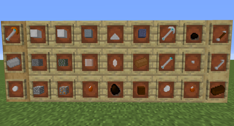 Mod items.