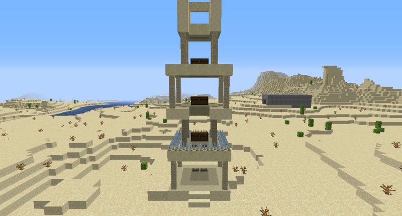 Sandstone Obelisk Filled With Sandstone Traps