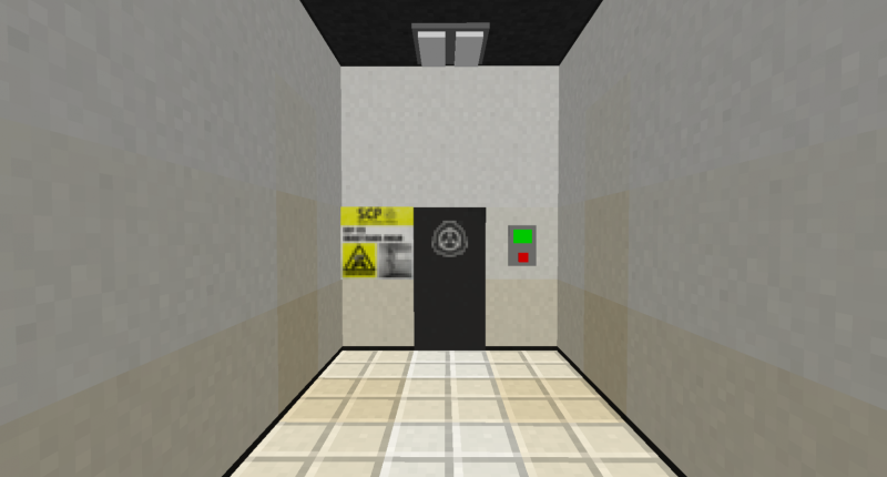 An example of the hallway before 173's Containment.