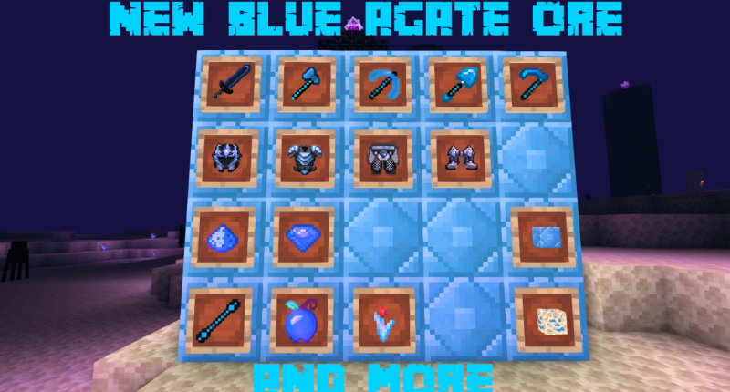 Blue Agate Ore