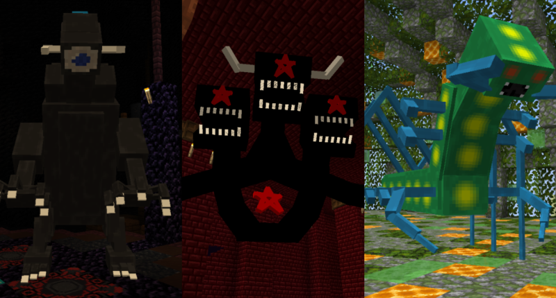 Minecraft  ULTIMATE END BOSSES MOD Showcase! (ENDER BOSSES, ENDER MOBS  MOD, BOSSES MOD) 