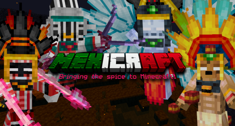 Mexicraft 1.2.0, now with an almost fully functional Mictlan dimension!