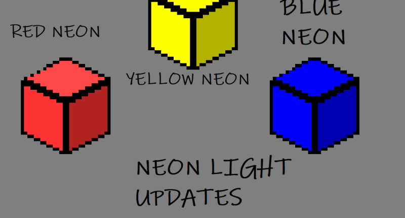 Neon light update! 