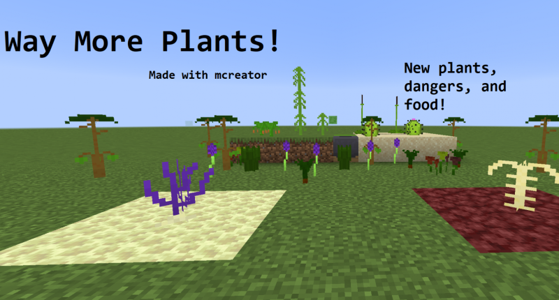 mcreator plants