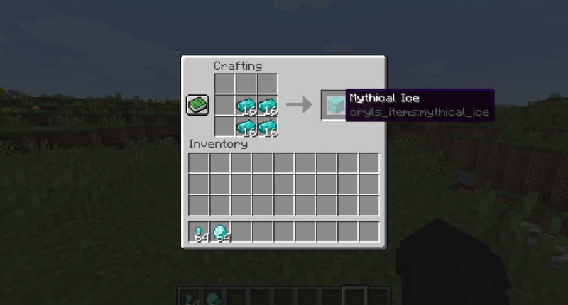 mythical ice crafting