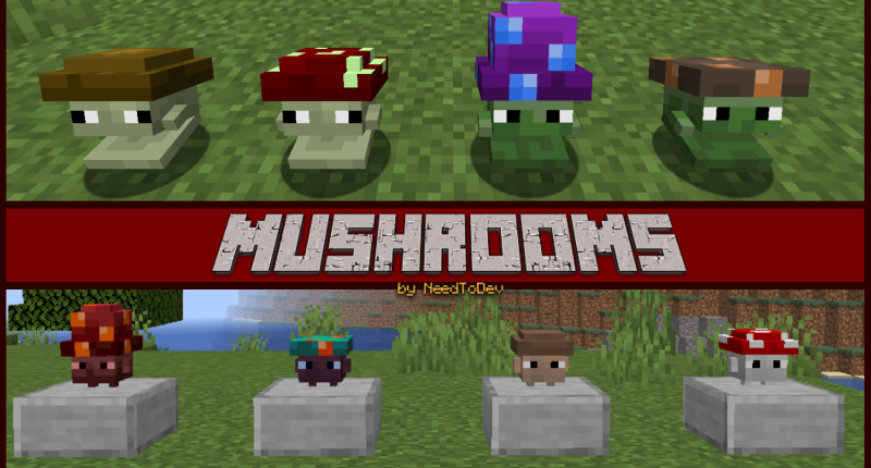 Living and Undead Mushrooms!