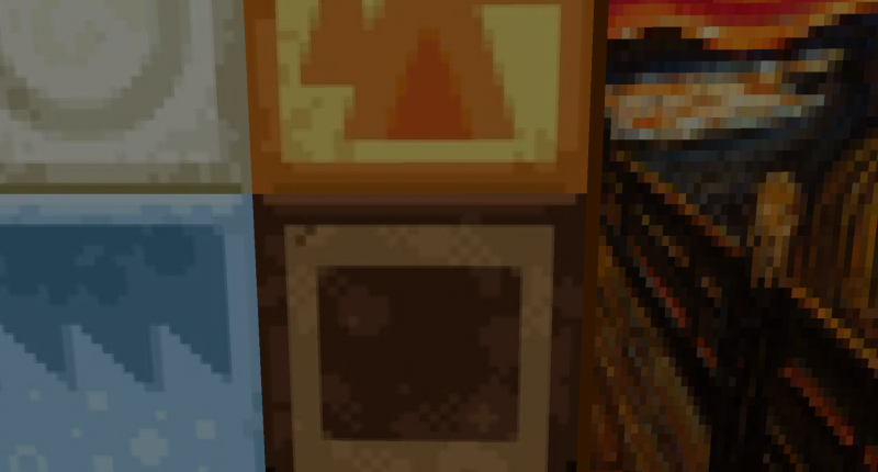 Some of the paintings in this mod.