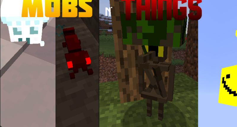 The 4 mobs that appeaar in the mod, dont worry, in the future i will add more of these