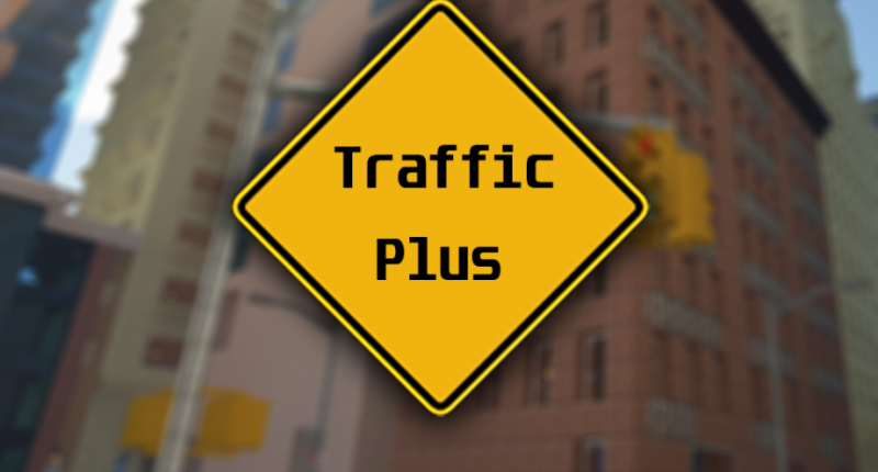 "Traffic Plus" adds 99+ decoration blocks for streets,  cities & more!