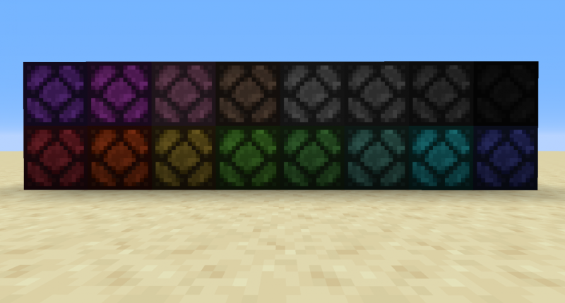 Dyed Redstone Lamps Off