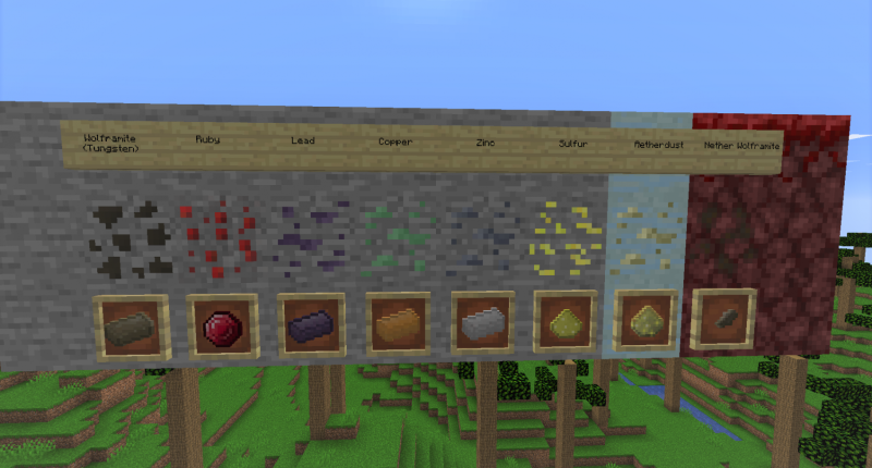 the ores as of 1.1