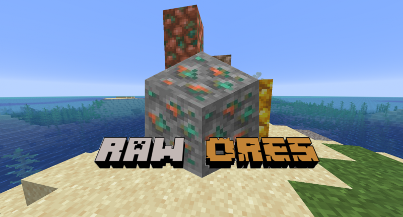 Raw Ores - Mod Logo