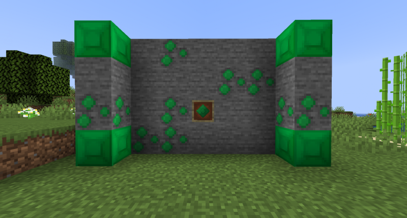 Midorite Ore, Blocks, and a Midorite Gem