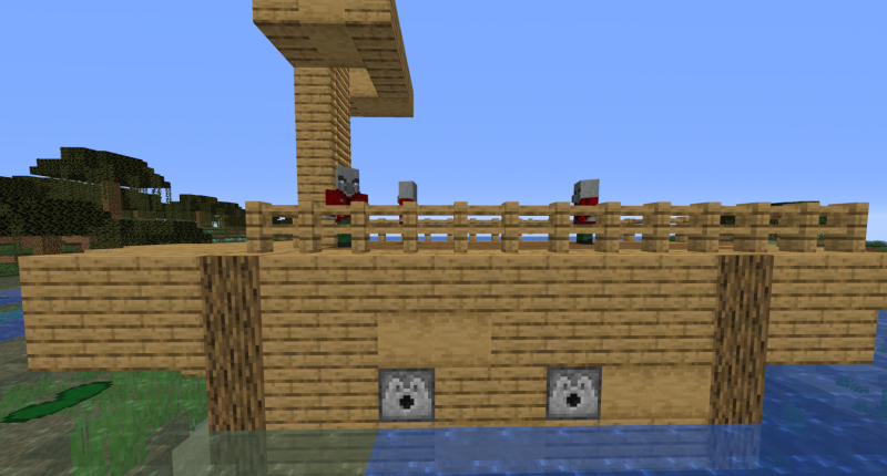 This is a small pirate ship, there is a big variant too.