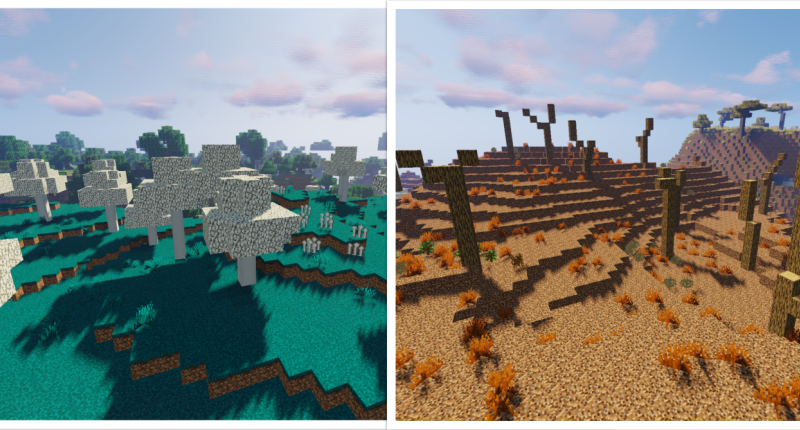 Biomes of the Mod
